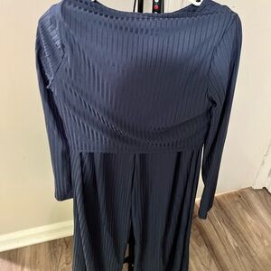 Two-piece flare pants